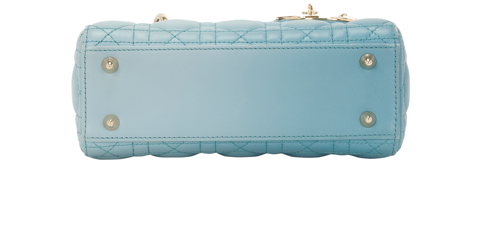 Small Lady Dior My ABCDior, &pound;1,950, Handbags, Blue, Leather, Top view